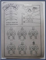 Mask from Wrestling Champions - Yellow Border Cards manufactured by Unknown [Back]