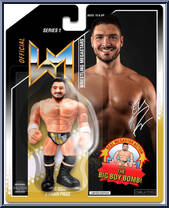 Ethan Page (Black Shorts) from Wrestling Megastars - Series 1 manufactured by Chella Toys [Front]