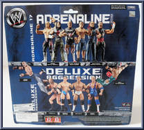 Edge / Matt Hardy from WWE Adrenaline - Series 17 manufactured by Jakks Pacific [Back]