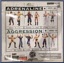 Rey Mysterio / Finlay from WWE Adrenaline - Series 30 manufactured by Jakks Pacific [Back]