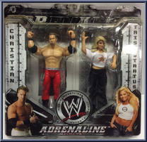 Christian / Trish Stratus from WWE Adrenaline - Series 10 manufactured by Jakks Pacific [Front]