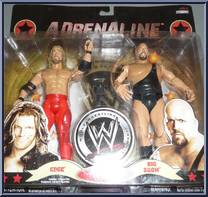 Edge / Big Show from WWE Adrenaline - Series 38 manufactured by Jakks Pacific [Front]