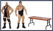 Andre the Giant & Big Show from WWE Battle Packs - Series 33 manufactured by Mattel [Loose]