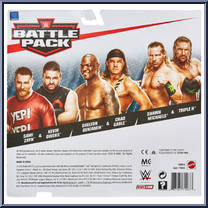 Kevin Owens / Sami Zayn from WWE Battle Packs - Series 58 manufactured by Mattel [Back]