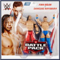 Finn Balor / Shinsuke Nakamura from WWE Battle Packs - Series 57 manufactured by Mattel [Front]