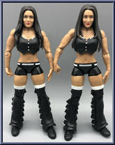 Nikki Bella & Brie Bella from WWE Battle Packs - Series 15 manufactured by Mattel [Loose]