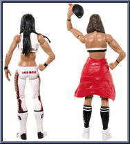 Nikki Bella & Brie Bella from WWE Battle Packs - Series 43 manufactured by Mattel [Loose]