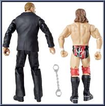 Daniel Bryan & Triple H from WWE Battle Packs - Series 32 manufactured by Mattel [Loose]