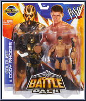Goldust & Cody Rhodes from WWE Battle Packs - Series 29 manufactured by Mattel [Front]