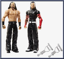 Hardy Boyz from WWE Battle Packs - Series 65 manufactured by Mattel [Loose]