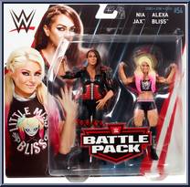 Nia Jax / Alexa Bliss from WWE Battle Packs - Series 54 manufactured by Mattel [Front]