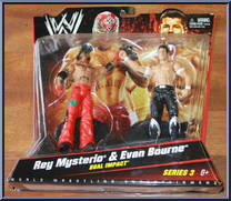 Rey Mysterio & Evan Bourne (Dual Impact) from WWE Battle Packs - Series  3 manufactured by Mattel [Front]
