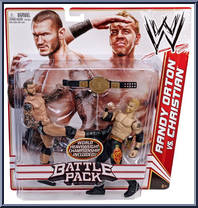 Randy Orton vs. Christian from WWE Battle Packs - Series 16 manufactured by Mattel [Front]