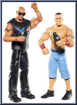 Rock vs. John Cena Action Figure