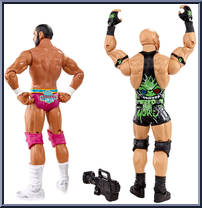Ryback vs. Jinder Mahal from WWE Battle Packs - Series 22 manufactured by Mattel [Loose]