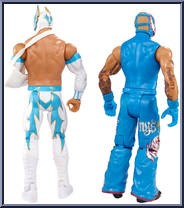 Sin Cara & Rey Mysterio from WWE Battle Packs - Series 22 manufactured by Mattel [Loose]