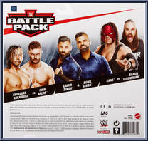 Braun Strowman / Kane from WWE Battle Packs - Series 57 manufactured by Mattel [Back]