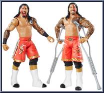 Jimmy Uso & Jey Uso from WWE Battle Packs - Series 32 manufactured by Mattel [Loose]