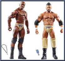 Darren Young & Titus O'Neil from WWE Battle Packs - Series 21 manufactured by Mattel [Loose]