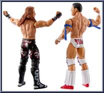 British Bulldog vs Shawn Michaels from WWE Championship Showdown - Series 16 manufactured by Mattel [Loose]