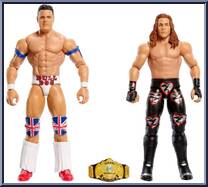 British Bulldog vs Shawn Michaels from WWE Championship Showdown - Series 16 manufactured by Mattel [Loose]