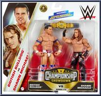 British Bulldog vs Shawn Michaels from WWE Championship Showdown - Series 16 manufactured by Mattel [Front]