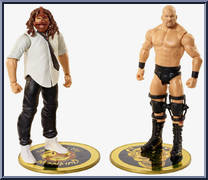 Mankind vs Stone Cold Steve Austin from WWE Championship Showdown - Series  5 manufactured by Mattel [Loose]