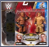 Rock vs John Cena Action Figure