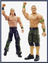 Shawn Michaels / John Cena from WWE Championship Showdown - Series  6 manufactured by Mattel [Loose]