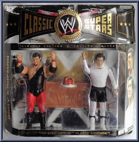 Jerry "The King" Lawler vs. Andy Kaufman from WWE Classic Superstars - 2-Packs - Series  8 manufactured by Jakks Pacific [Front]