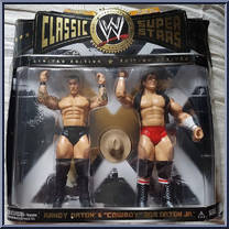 Randy Orton / "Cowboy" Bob Orton Jr from WWE Classic Superstars - 2-Packs - Series 12 manufactured by Jakks Pacific [Front]