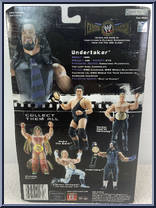 Undertaker from WWE Classic Superstars - Series  1 manufactured by Jakks Pacific [Back]