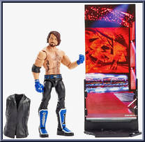 AJ Styles from WWE Elite Collection - Series  47 A manufactured by Mattel [Loose]