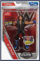 AJ Styles from WWE Elite Collection - Series  47 A manufactured by Mattel [Front]