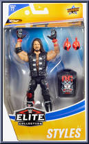 AJ Styles from WWE Elite Collection - Series  77 manufactured by Mattel [Front]