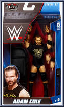 Adam Cole from WWE Elite Collection - Series  92 manufactured by Mattel [Front]