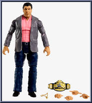 Andre the Giant (Black / White Jacket) from WWE Elite Collection - Series 100 manufactured by Mattel [Loose]