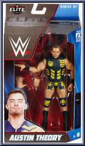 Austin Theory from WWE Elite Collection - Series  91 manufactured by Mattel [Front]