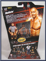Batista from WWE Elite Collection - Series   2 manufactured by Mattel [Back]