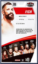Bobby Fish (Black Boots) (Chase) from WWE Elite Collection - Series  79 manufactured by Mattel [Back]