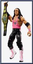 Bret "Hit Man" Hart (Pink Shirt) (Chase) Action Figure