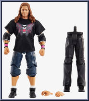 Bret Hitman Hart from WWE Elite Collection - Wrestlemania 38 manufactured by Mattel [Loose]