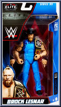 Brock Lesnar (Blue Overalls) (Chase) from WWE Elite Collection - Series  99 manufactured by Mattel [Front]
