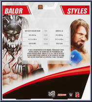 Finn Balor / AJ Styles from WWE Elite Collection - 2-Packs manufactured by Mattel [Back]