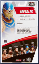 Gran Metalik from WWE Elite Collection - Series  73 manufactured by Mattel [Back]