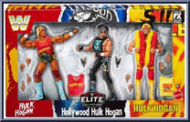Hulk Hogan 40th Anniversary 3-Pack from WWE Elite Collection - Box Sets manufactured by Mattel [Front]