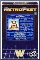 Iron Sheik from WWE Elite Collection - RetroFest manufactured by Mattel [Back]
