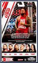 Jimmy Uso from WWE Elite Collection - Series 106 manufactured by Mattel [Back]