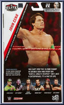 John Cena from WWE Elite Collection - Series  71 manufactured by Mattel [Back]