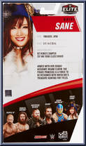 Kairi Sane from WWE Elite Collection - Series  73 manufactured by Mattel [Back]